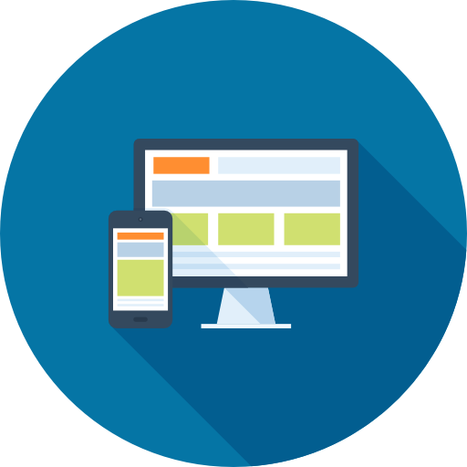 Responsive website icon